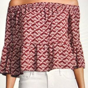 Folk Floral Stockton Top